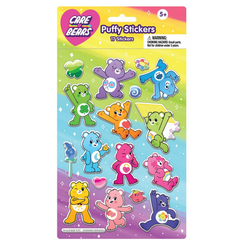 Care Bears Puffy Stickers