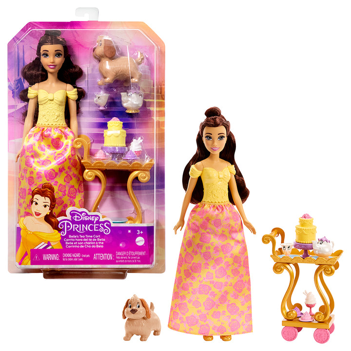 Disney Princess Belle’s Tea Time Cart Doll