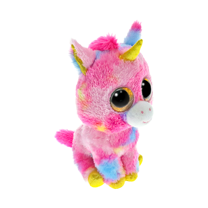 Ty Beanie Boos Fantasia the Multicolour Unicorn Plush 6"