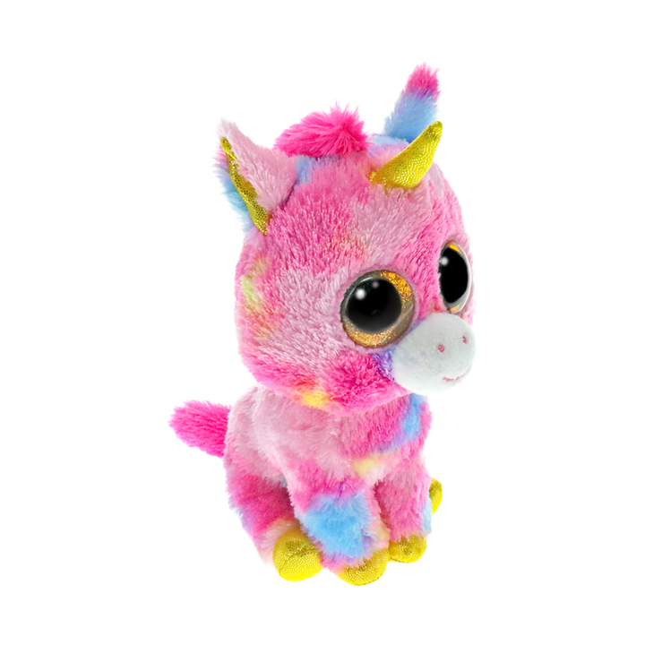 Ty Beanie Boos Fantasia the Multicolour Unicorn Plush 6"