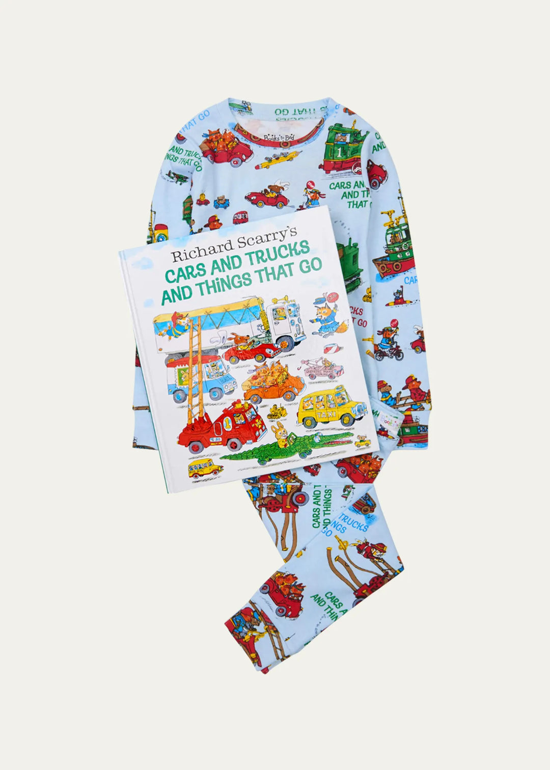 Cars and Trucks and Things that Go Book and Pajama Set Cars and Trucks and Things that Go Book and Pajama Set