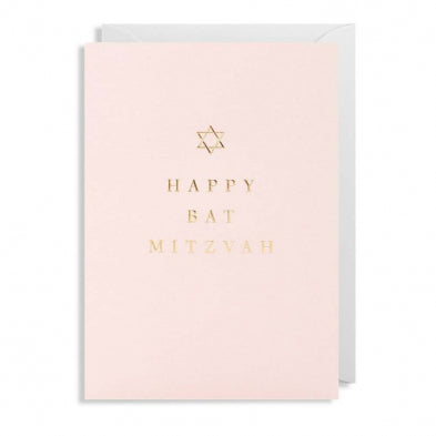 Happy Bat Mitzvah Card