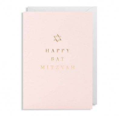 Happy Bat Mitzvah Card