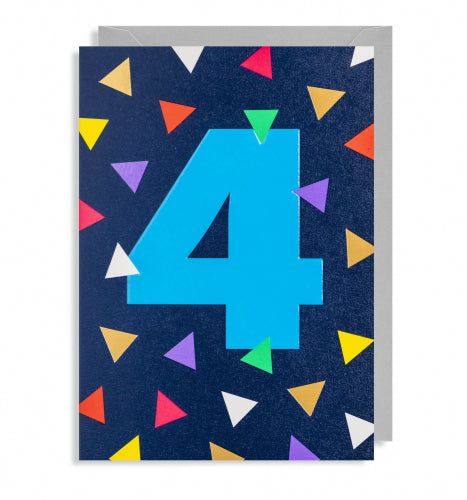 Age 4 Birthday Card