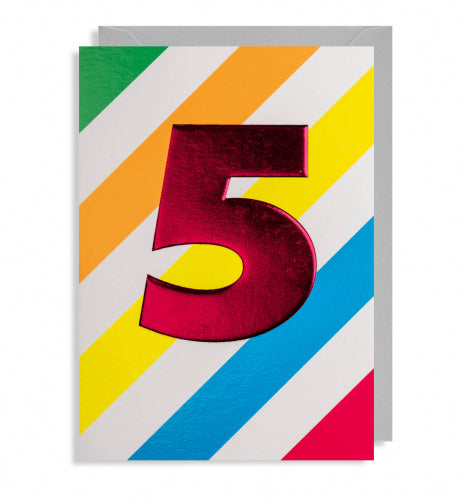 Age 5 Birthday Card