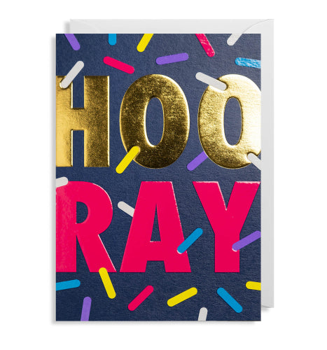 Hooray Greeting Card