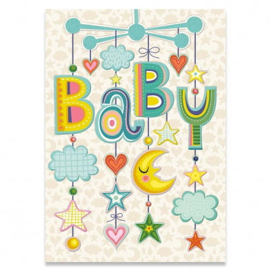 Baby Mobile New Baby Card