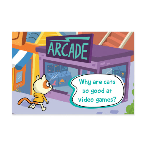 Cat Arcade Frog Enclosure Card