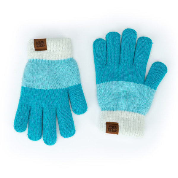 Kid's Block Party Fuzzy-Lined Gloves
