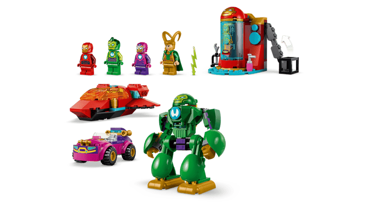 Lego® Marvel Loki vs. Team Iron Man