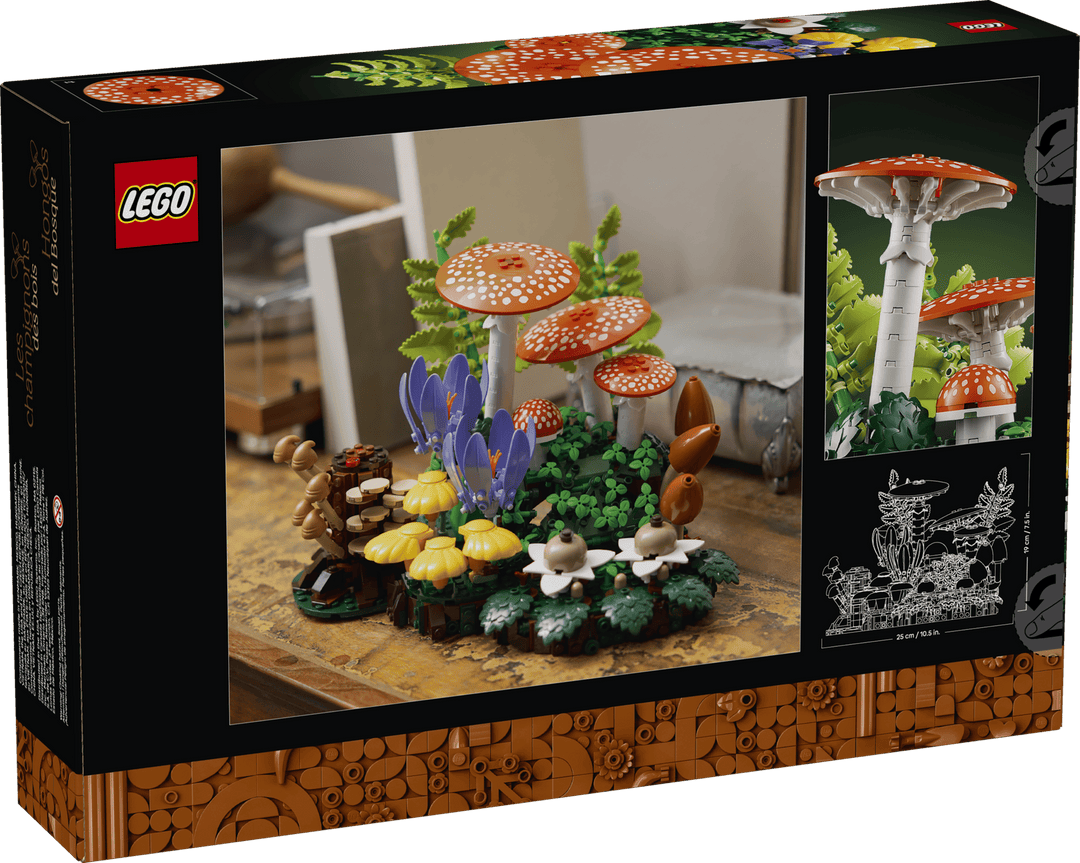 LEGO®  Botanicals Woodland Mushrooms