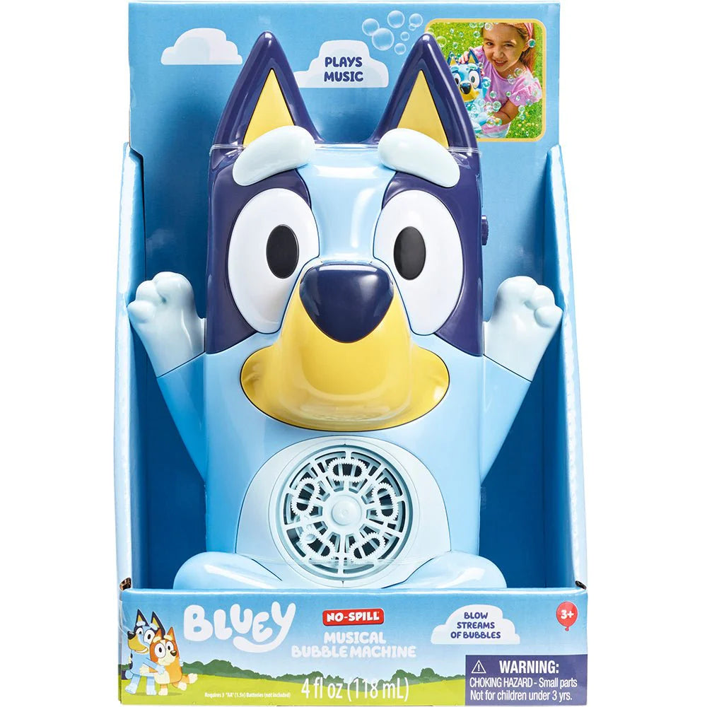 Bluey Musical No-Spill Bubble Machine
