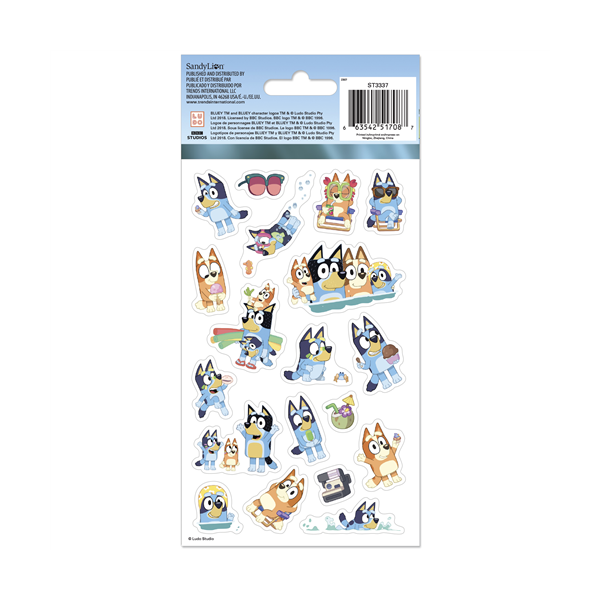 Bluey Sticker Pack (4 Sheets)