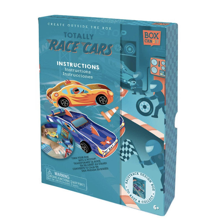 Box Candiy Pull-Back Race Cars Set