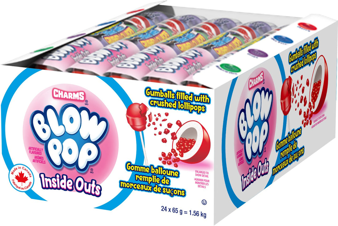 Charms Blow Pop Inside Outs Tube
