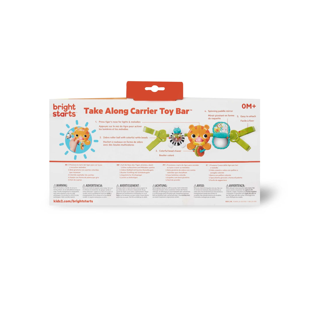 Bright Starts Take Along Carrier Toy Bar