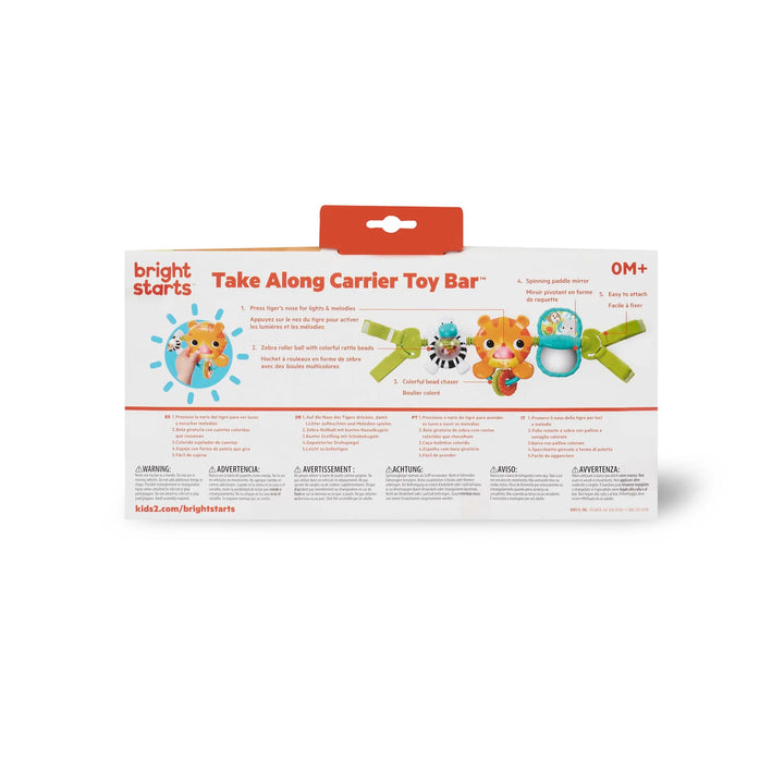 Bright Starts Take Along Carrier Toy Bar