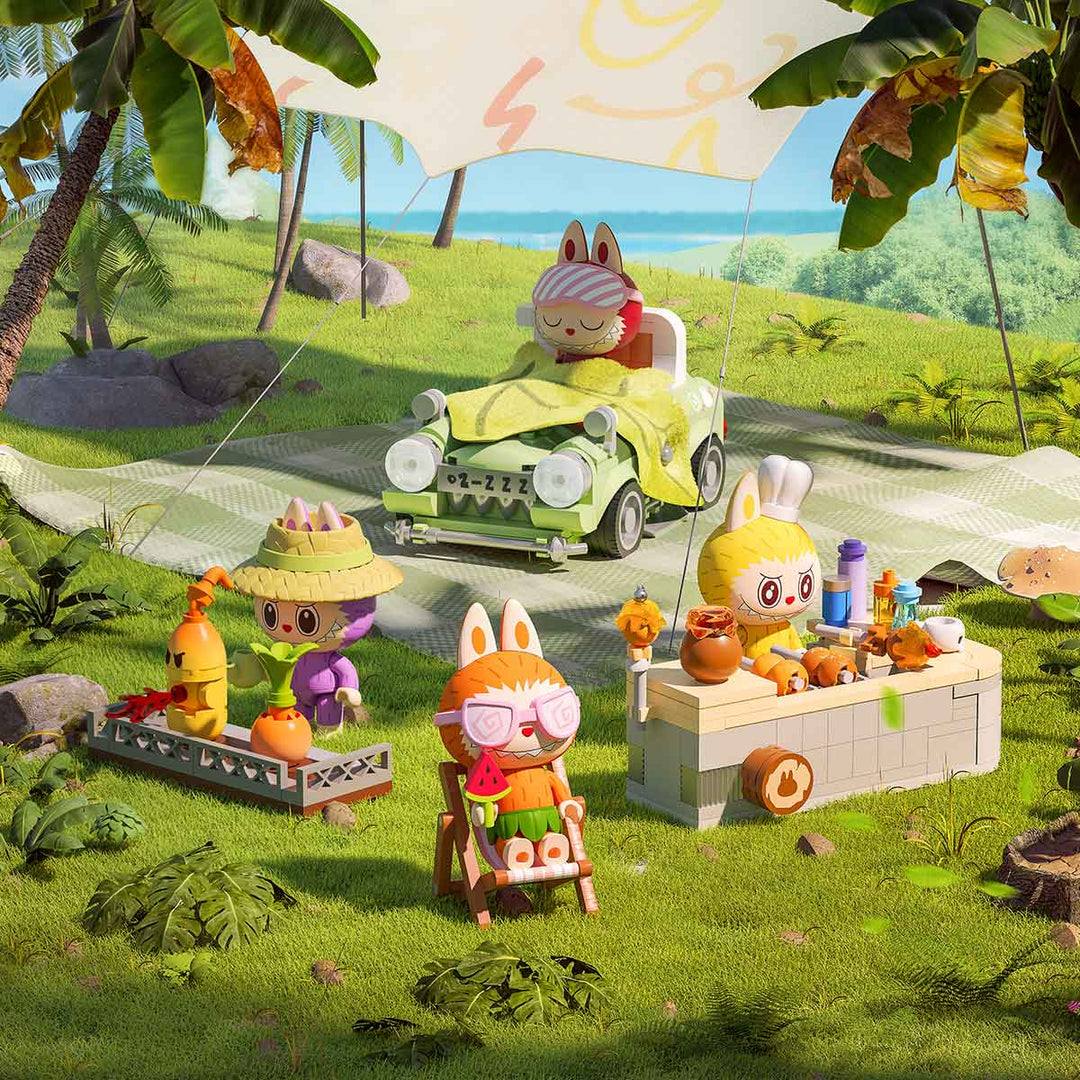 The Monsters Forest Secret Base Series Blocks Part 2 Napping Time  - FINAL SALE