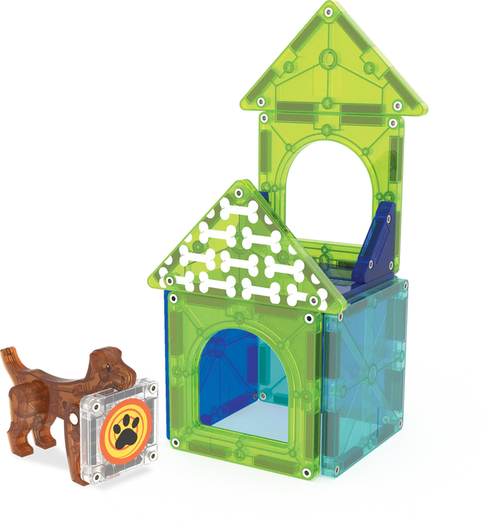 Magna-Tiles Dog House™ 13 Piece Set