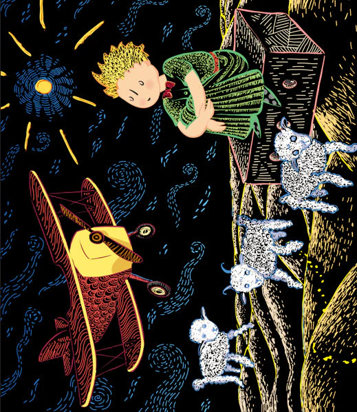 The Little Prince - Scratch Book