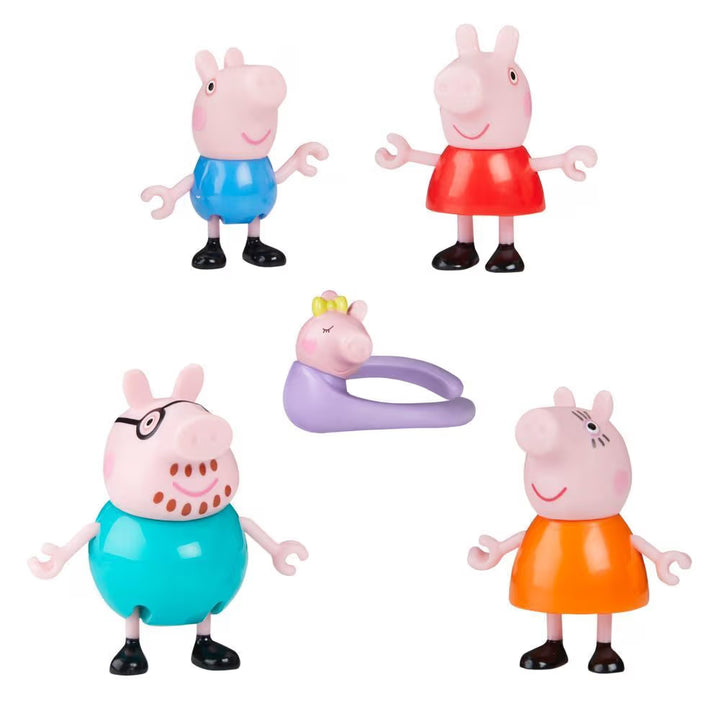 Peppa Pig Peppa's Family of Five Figure Set