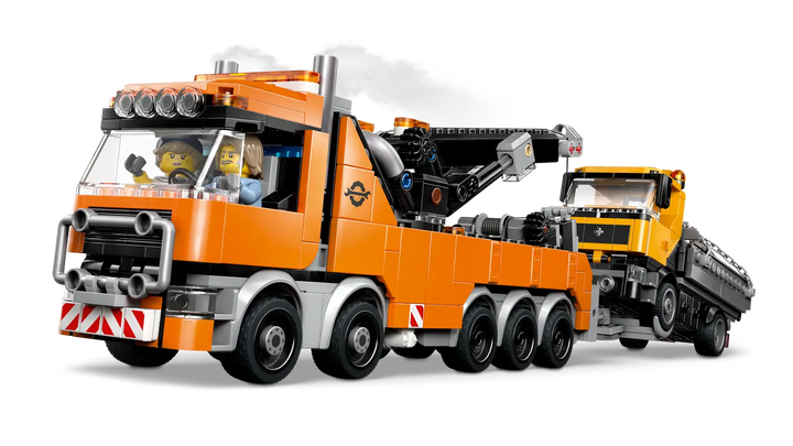LEGO® City Heavy-Duty Recovery Tow Truck with Crane