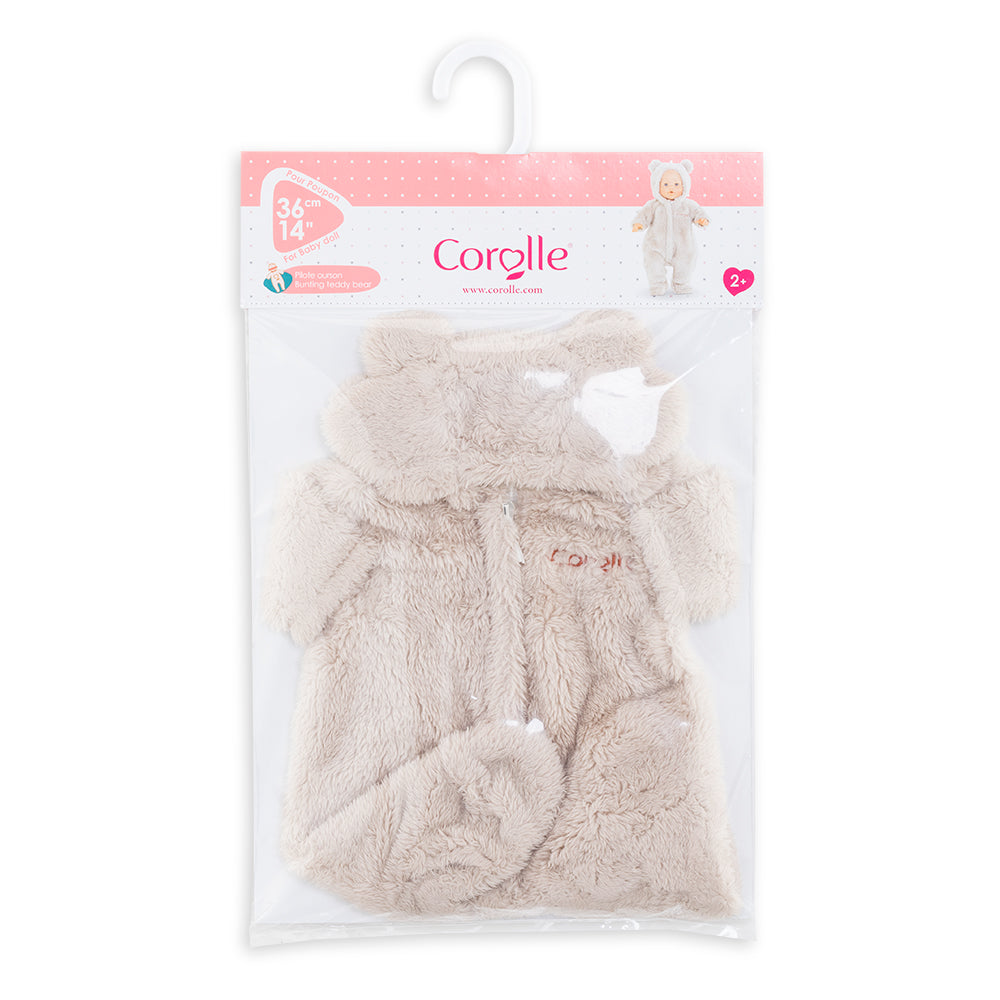 Corolle Bunting Teddy Bear for 14" Baby Doll