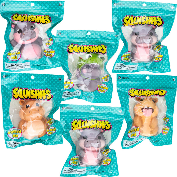 Slow Rise Hippo Squishies