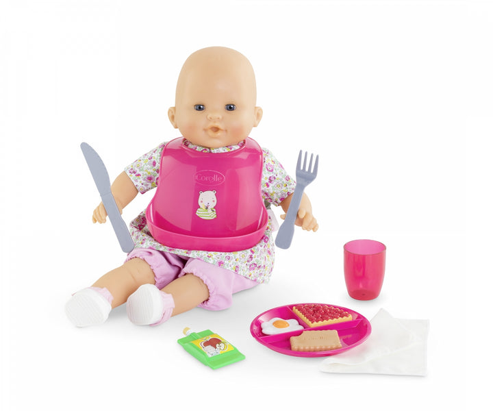 Corolle Large Mealtime Set for 14 & 17" Doll
