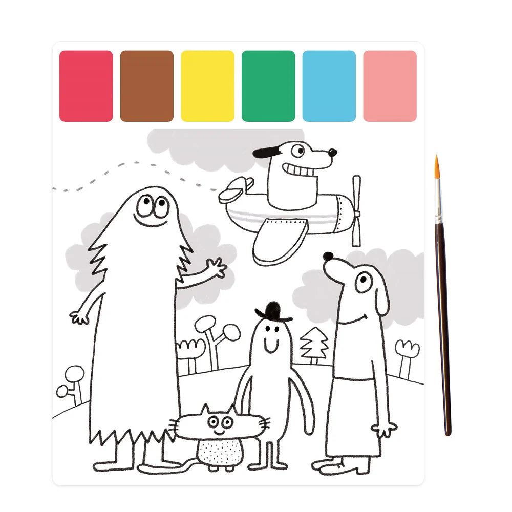 Moulin Roty Schmouks - Palette Painting