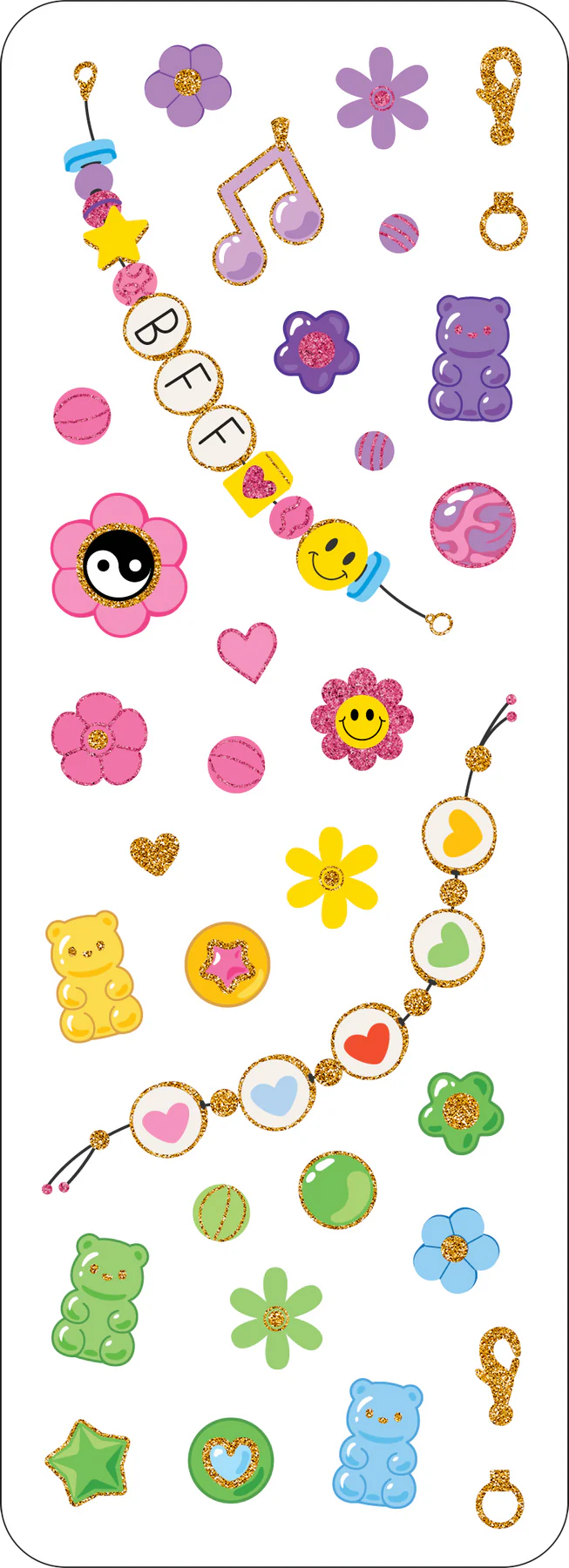 Friendship Bracelets Sticker Set