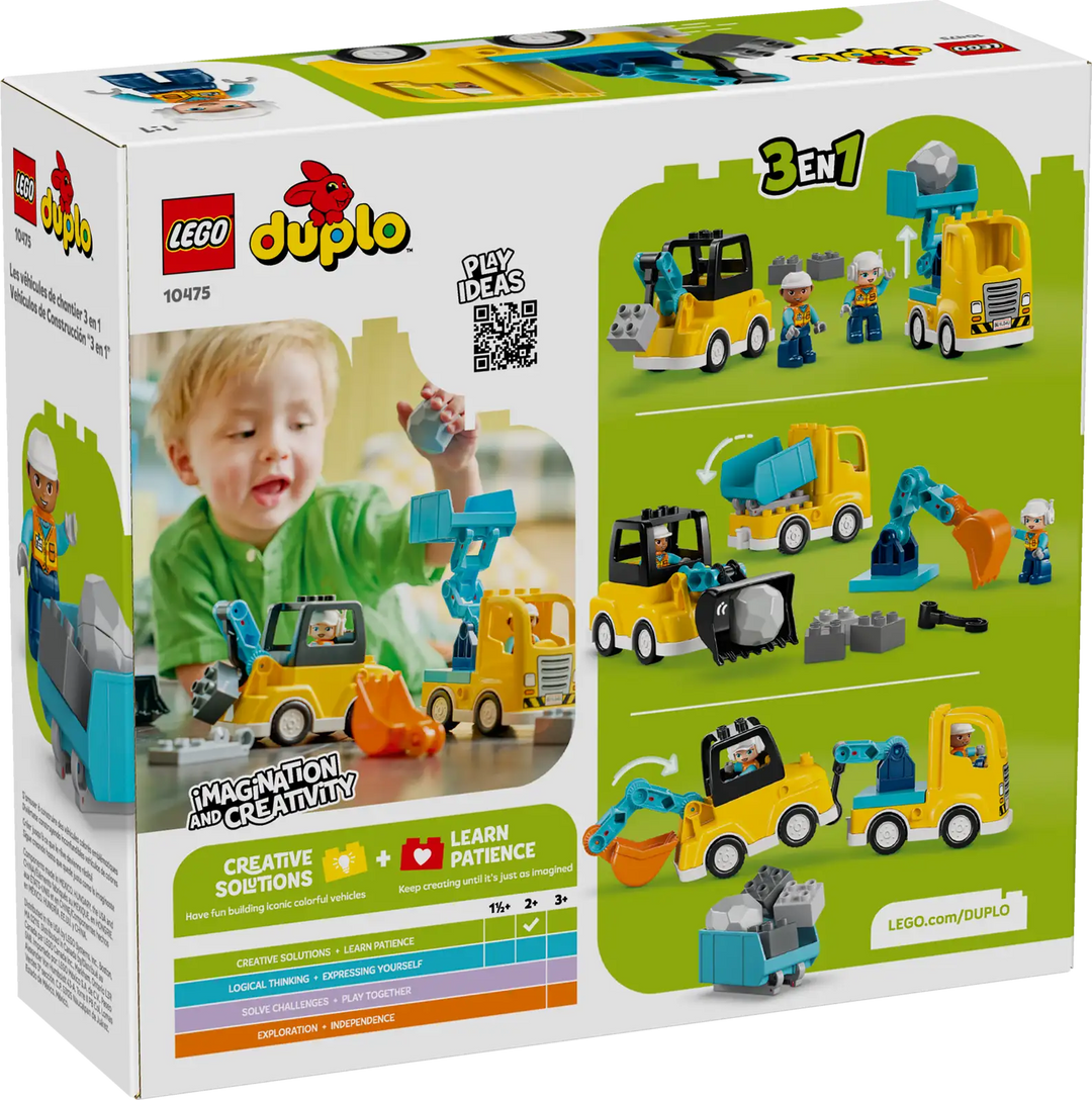 LEGO® Duplo® 3 in 1 Construction Vehicles