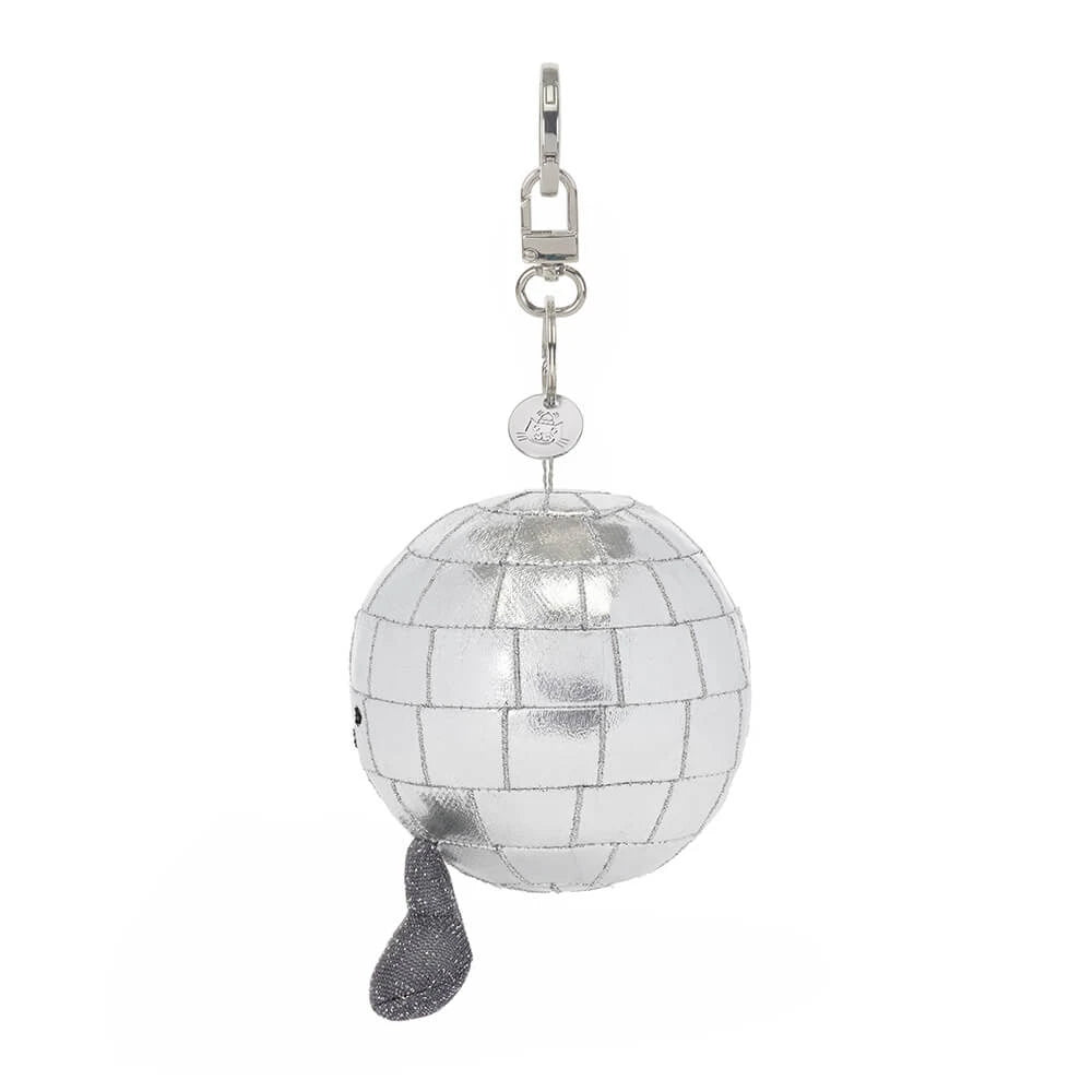 Jellycat Amuseables Disco Ball Bag Charm - LIMIT ONE PER CUSTOMER