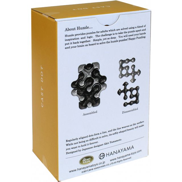 Huzzle Cast Dot Metal Puzzle