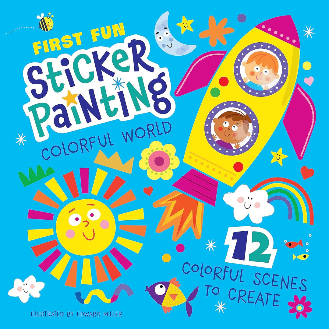 First Fun Sticker Painting- Colourful World