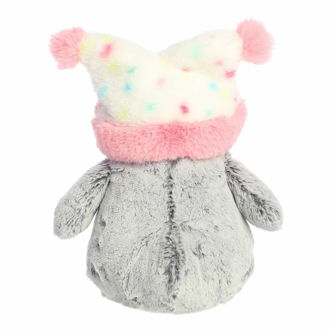 Aurora® PomPom Penguin™ Confetti Hat™ 9" Plush