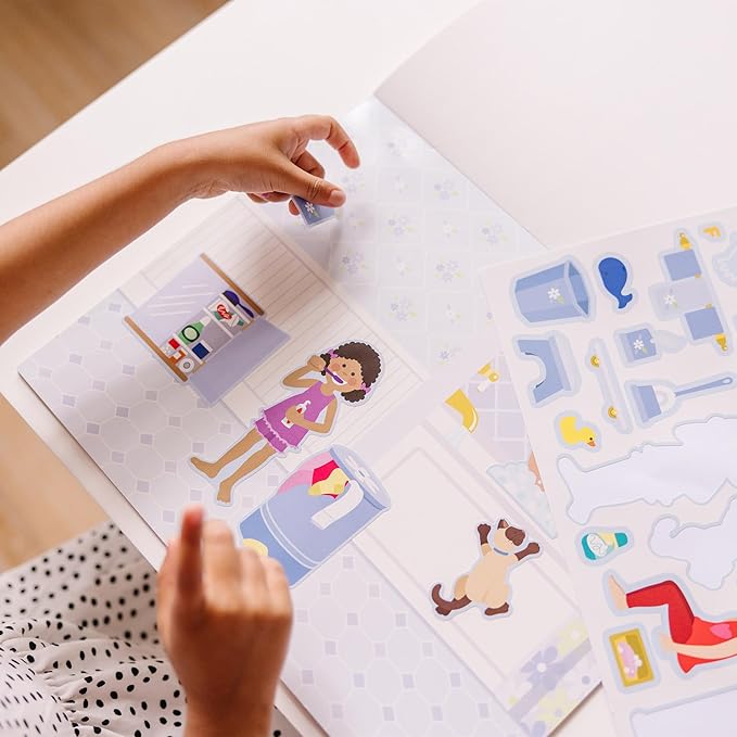 Reusable Sticker Pad - Play House!