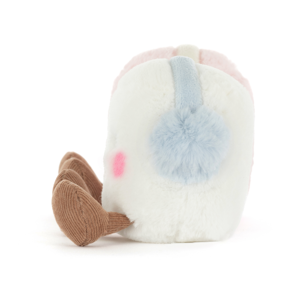 Jellycat Amuseables Toastie Pink and White Marshmallows - LIMIT ONE PER CUSTOMER