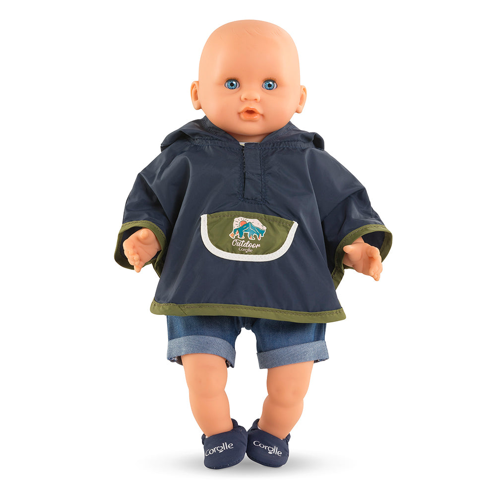 Corolle Little Explorer - Rain Poncho for 12" Baby Doll