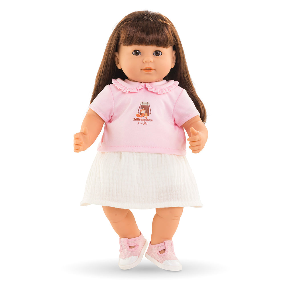 Corolle Little Explorer - T-Shirt &amp; Skirt for 14" Baby Doll