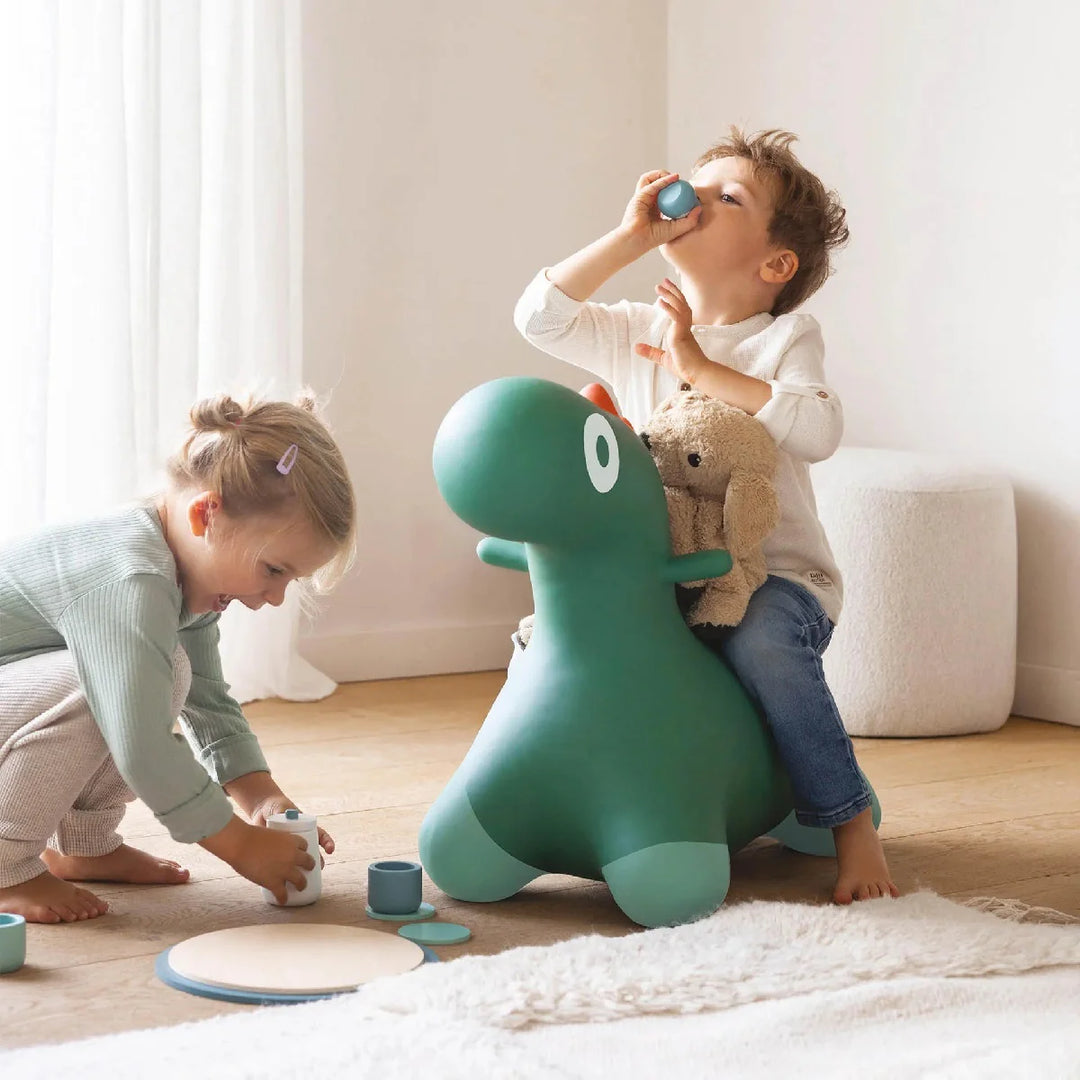 Hoppi - Bouncing Dino Garden Green