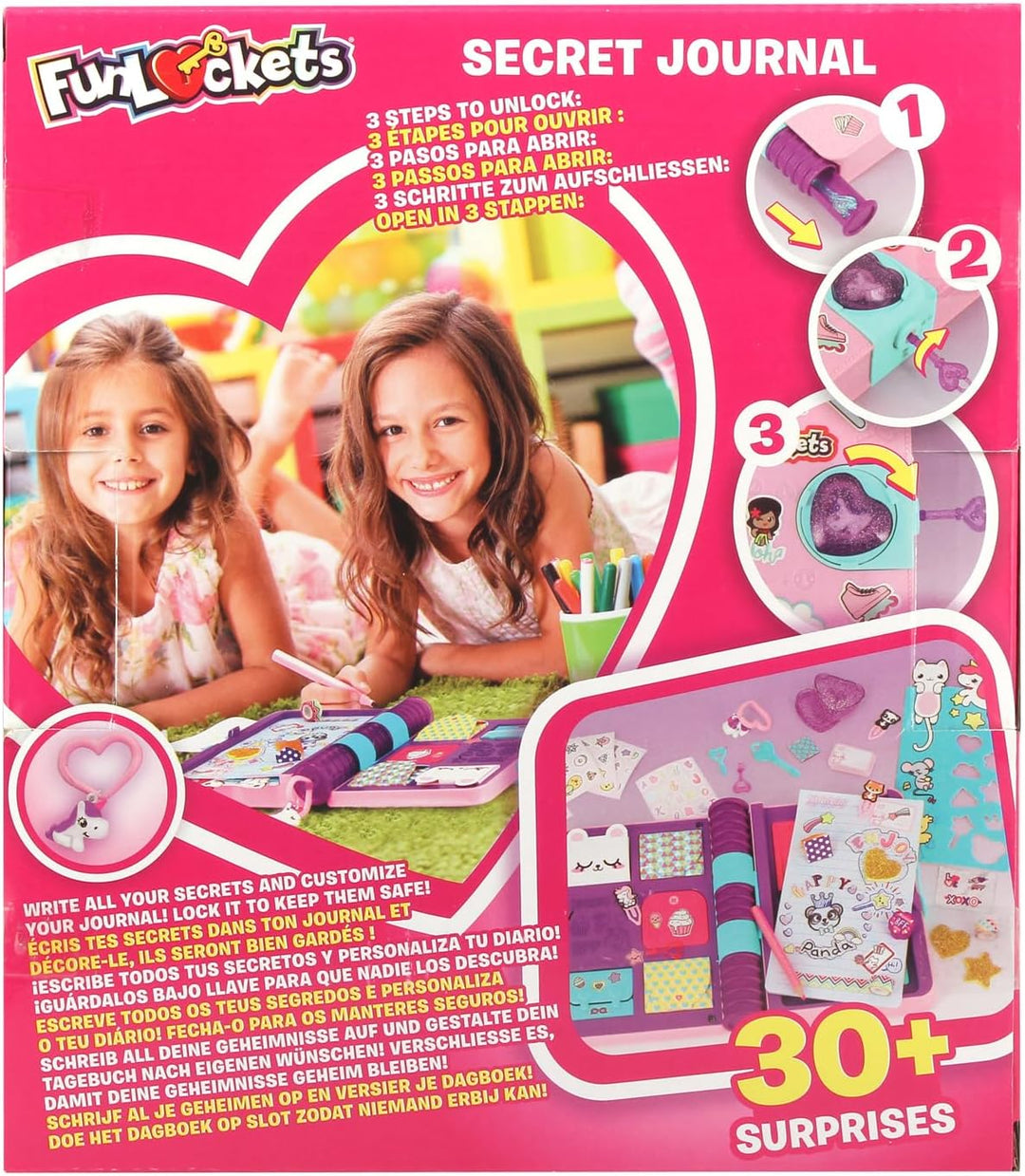 FunLockets Secret Diary Journal Toytown – Toytown Toronto