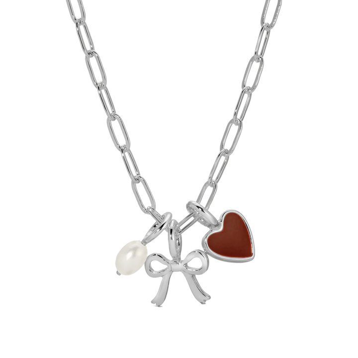 Charm Garden - Bow Charm - Silver