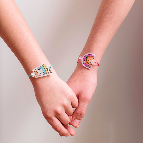 Shrink-Its! D.I.Y. Art Bracelet Kit - B.F.F.