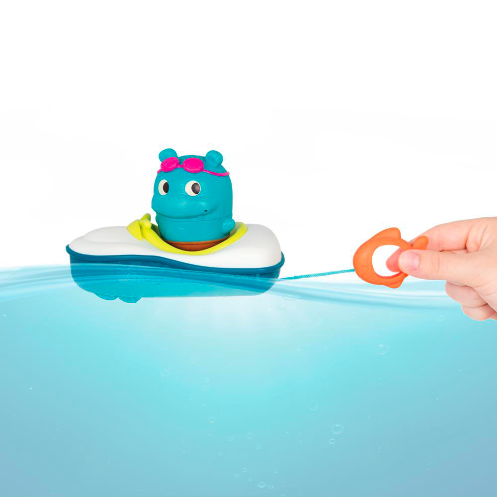 B. - Pull & Go Rider with Hippo
