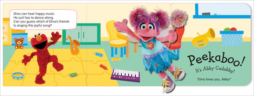 Pop-Up Peekaboo! Sesame Street Elmo Loves You