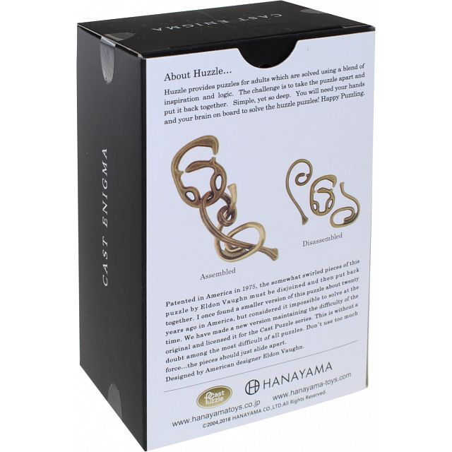Huzzle Cast Enigma Metal Puzzle
