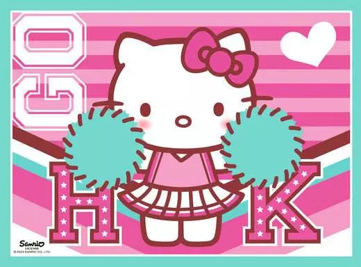 Ravensburger Hello Kitty: Dream Big, Sparkle More! 4 In A Box - 12, 16, 20, 24 pc Puzzle