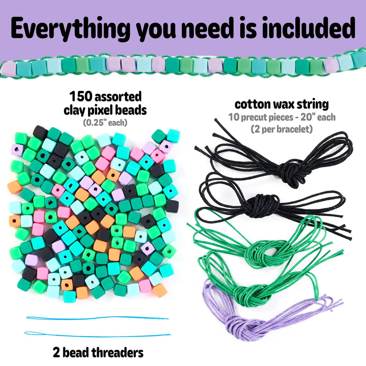 Mini Kit Woven Cube Bracelets