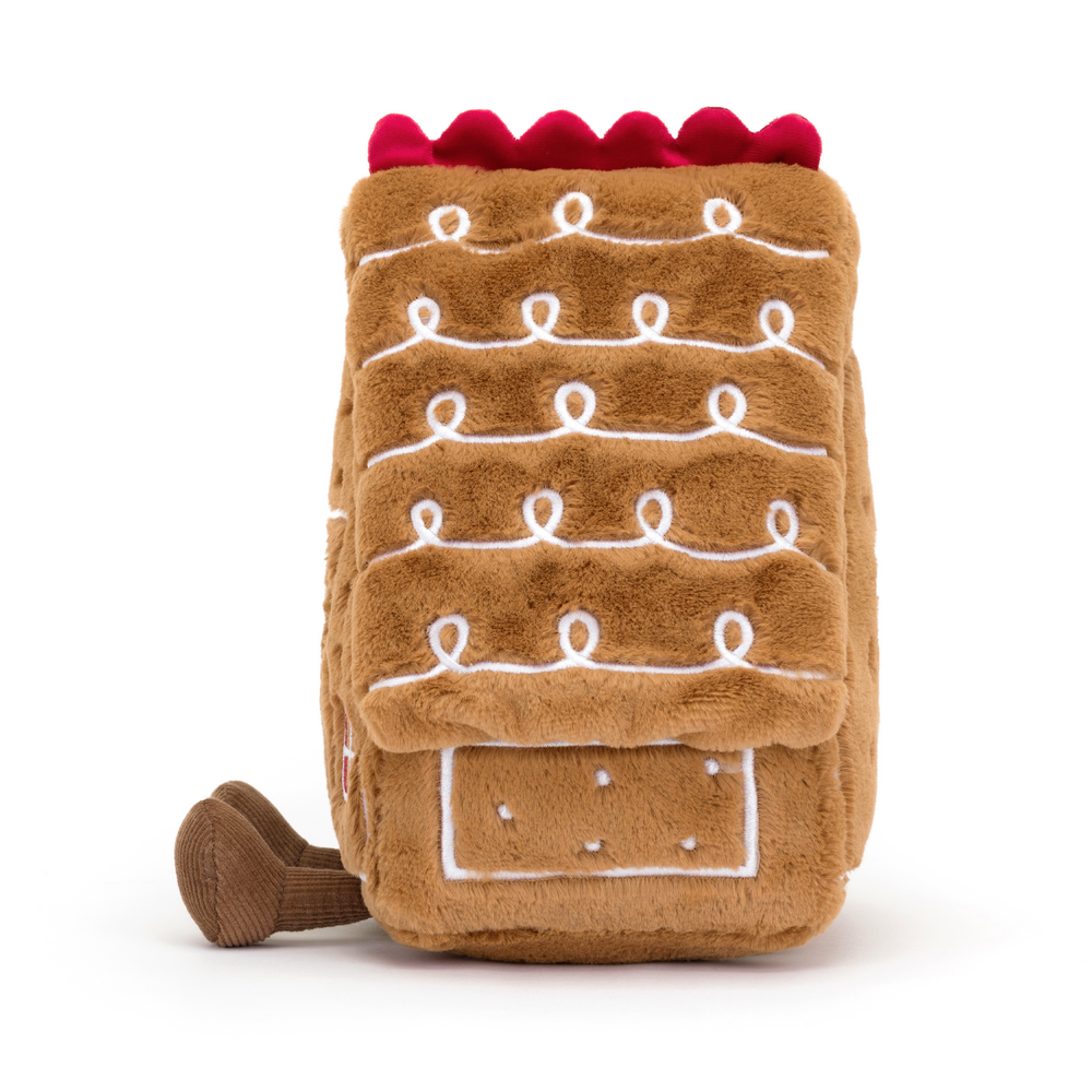 Jellycat Amuseables Gingerbread House - LIMIT ONE PER CUSTOMER